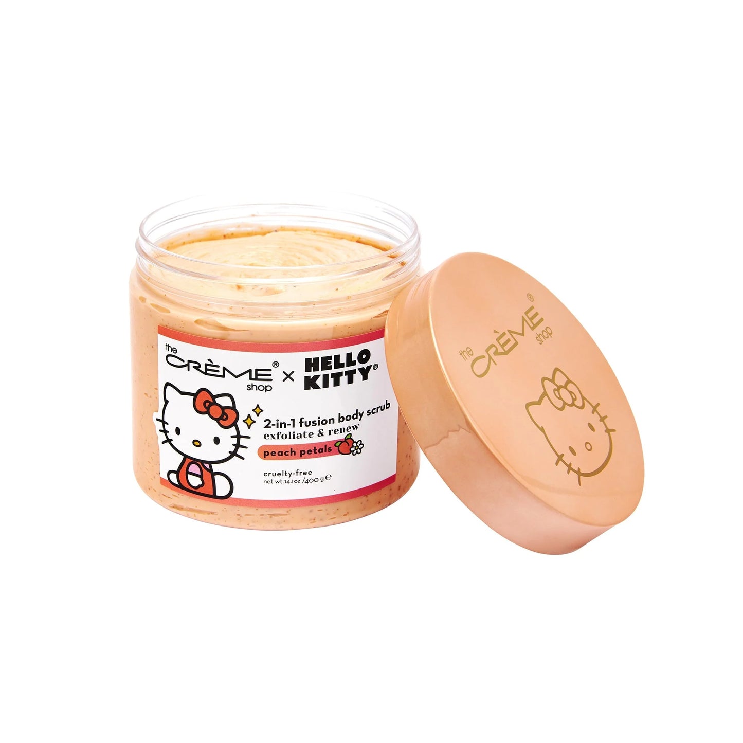 The Crème Shop Hello Kitty Silky Skin Spa Set 2 en 1 Melocoton