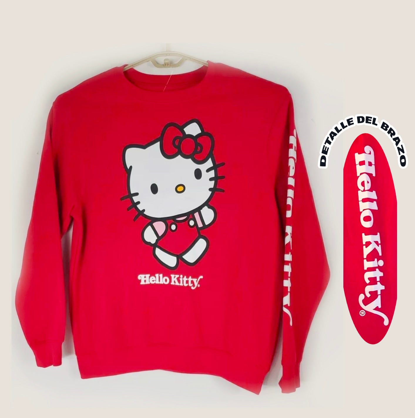 Sueter Hello Kitty Roja